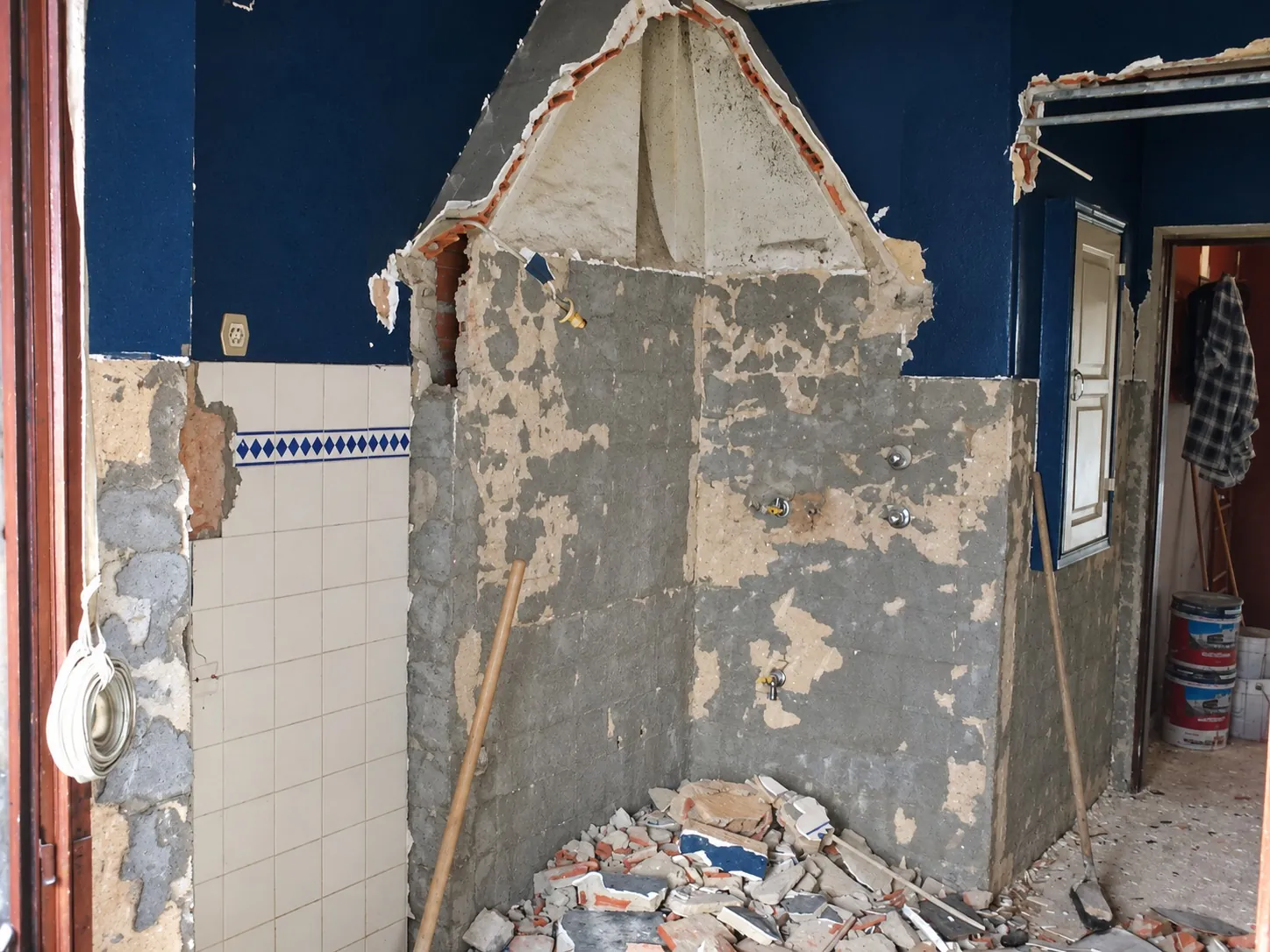 Antes da remodelação