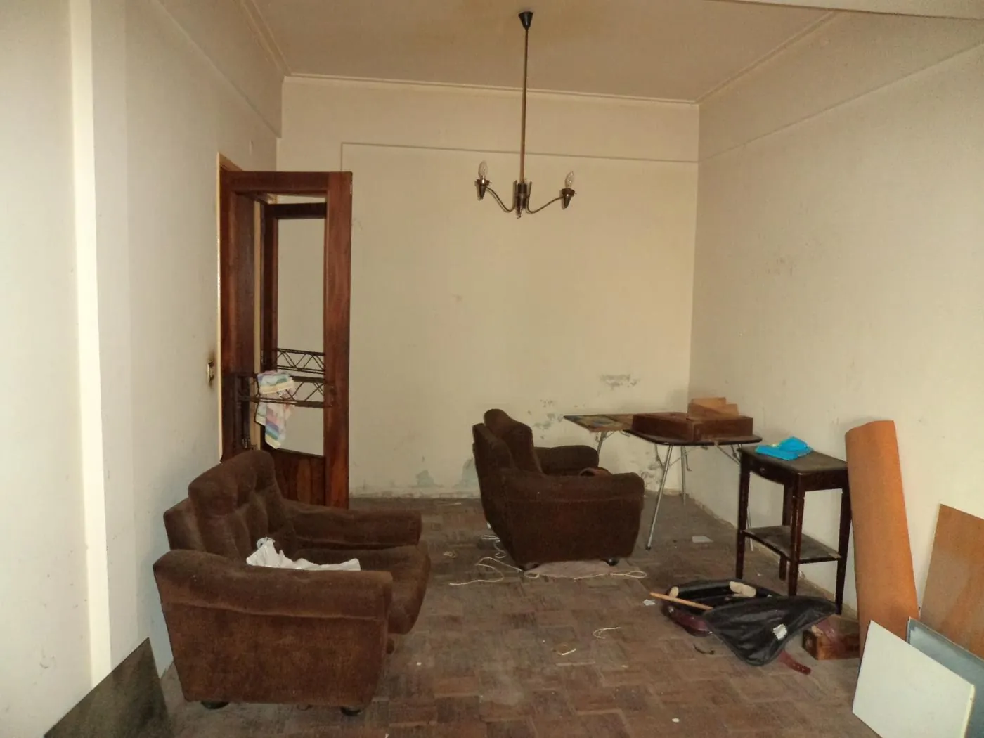Antes — sala e varanda