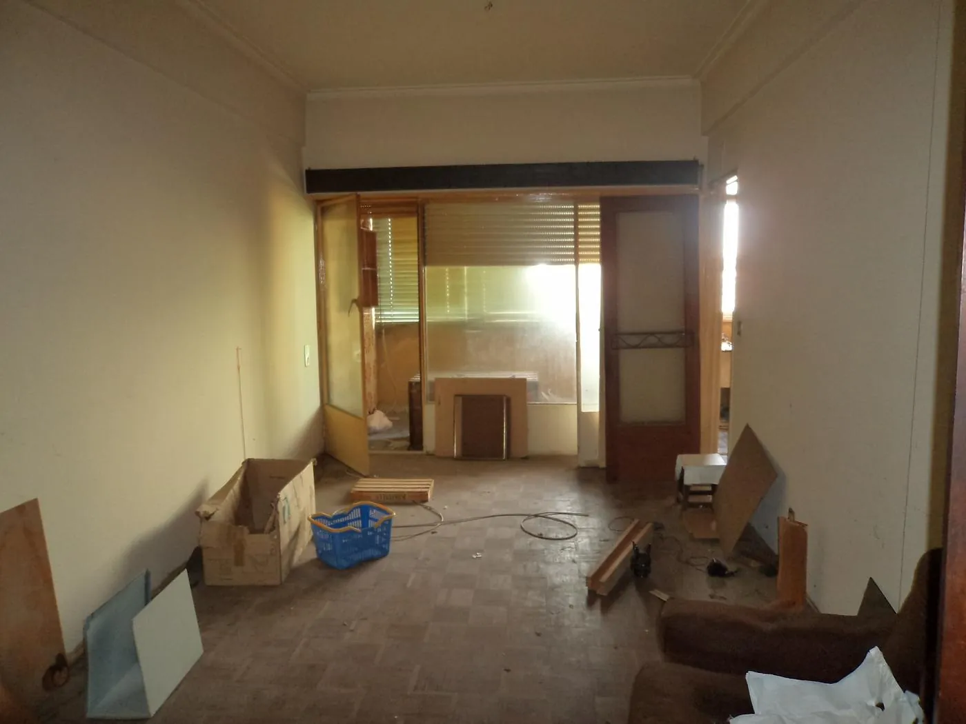 Antes — sala